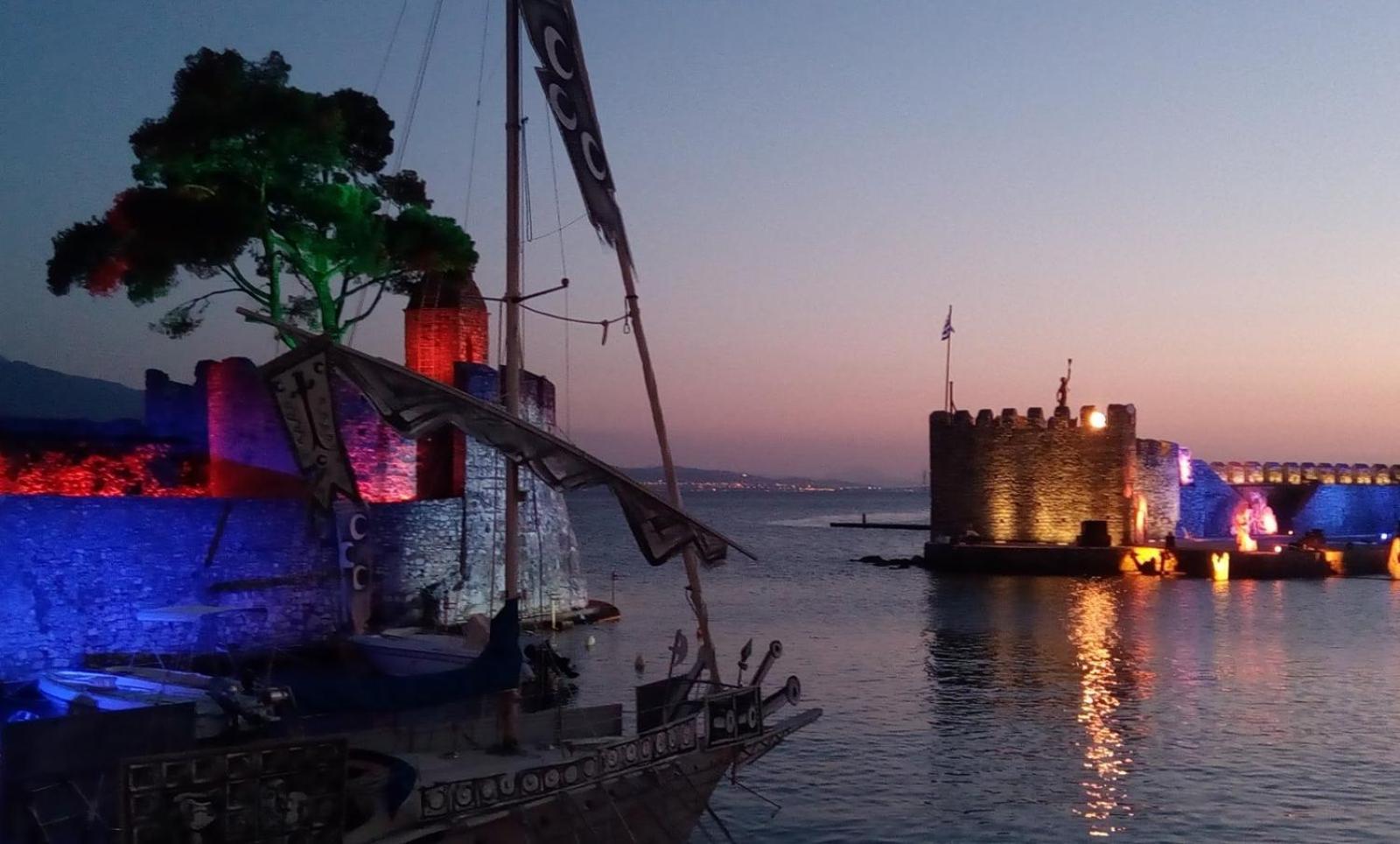 Sideroporta Castle Nafpaktos Vendégház Kültér fotó