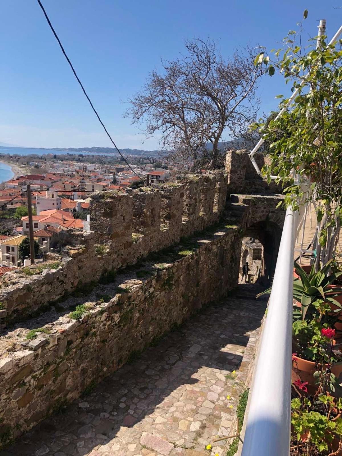 Sideroporta Castle Nafpaktos Vendégház Kültér fotó